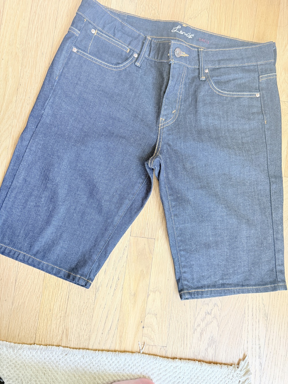 Levi’s denim Bermuda shorts